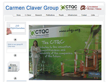 Tablet Screenshot of cclavergroup.org